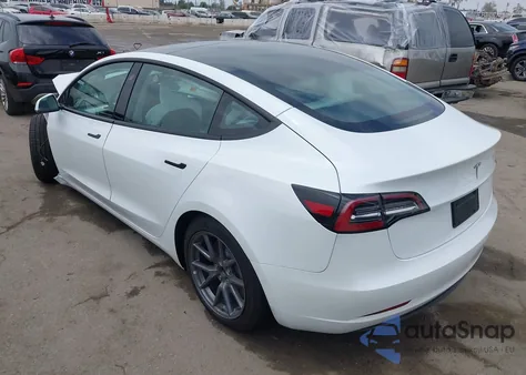 2022 Tesla Model 3 из США, поврежденный, VIN 5YJ3E1EA9NF203452